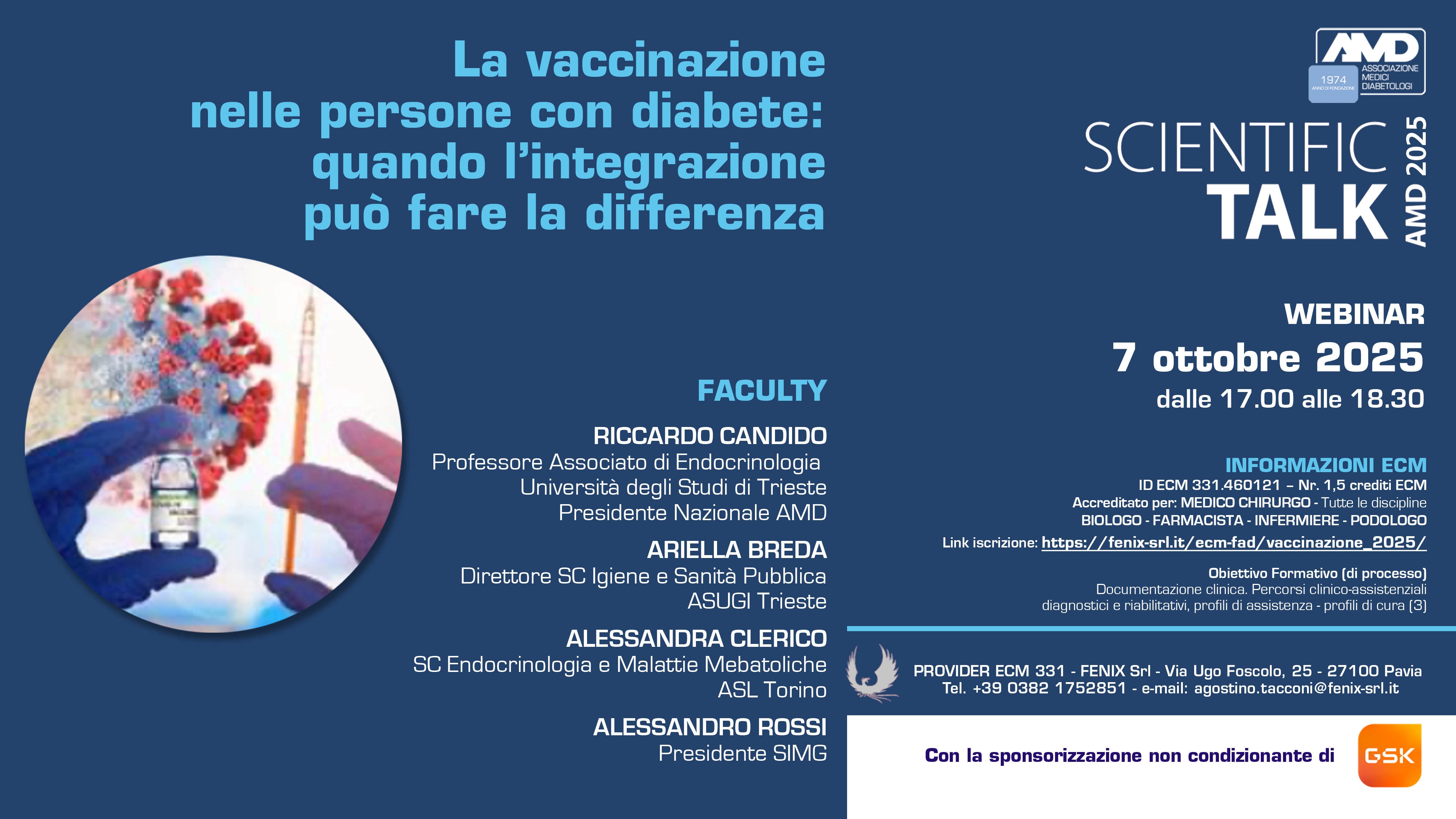 La vaccinazione nelle persone con diabete: quando l'integrazione può fare la differenza